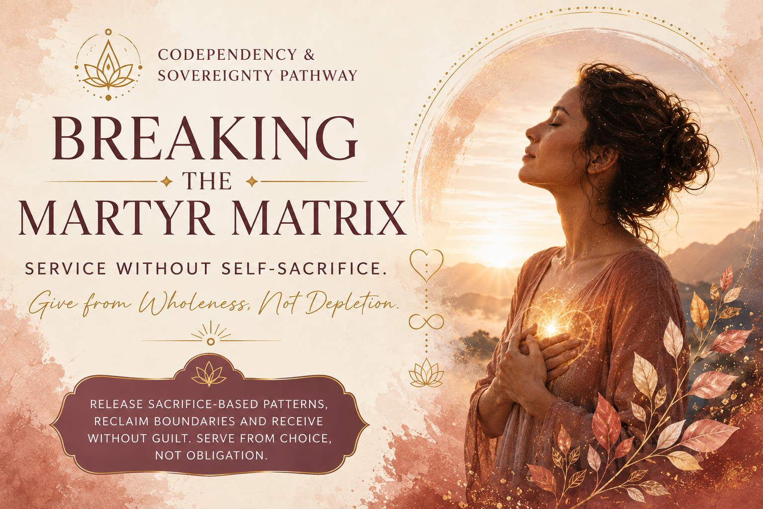 Breaking the Martyr Matrix — Service Without Self-Sacrifice