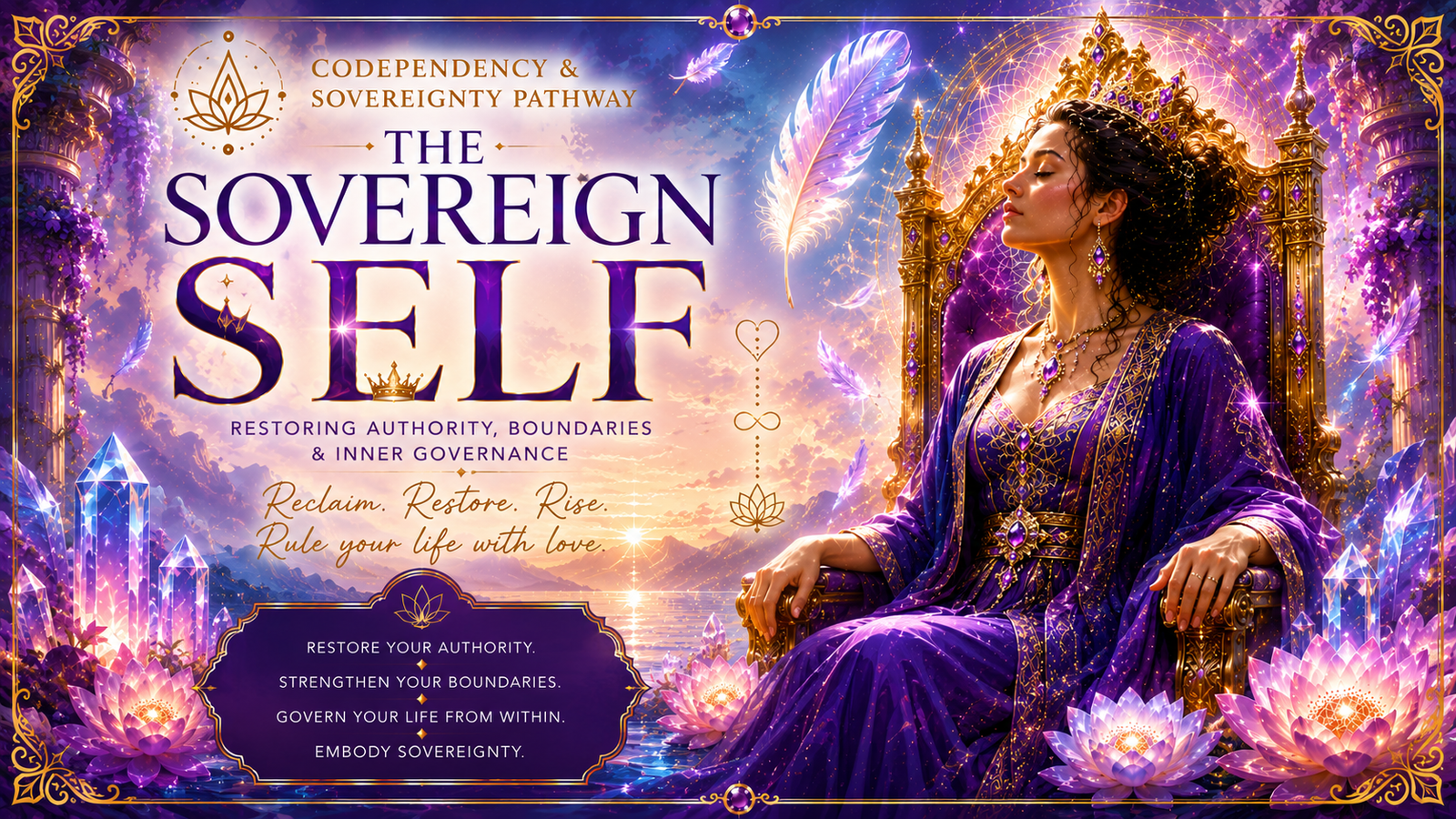 The Sovereign Self — Restoring Authority, Boundaries and Inner Governance